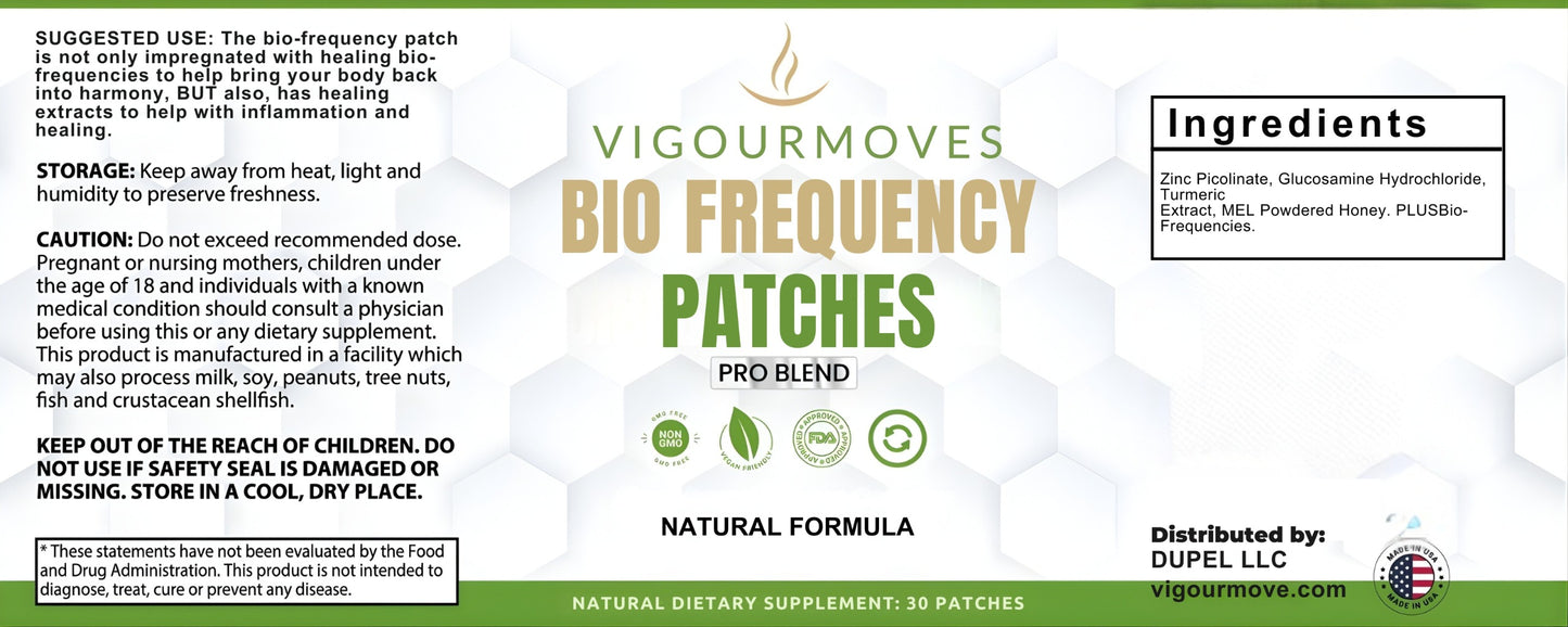 Bio Frequency Pain Patches